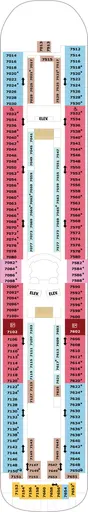 Rhapsody of the Seas Deck 7