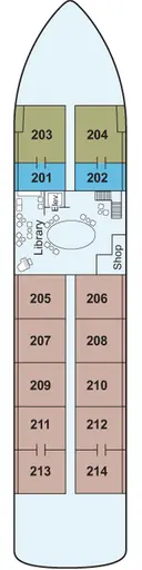MS Antares Middle Deck
