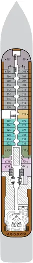 Silver Wind Deck 7