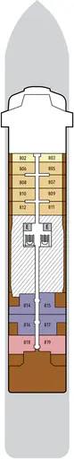 Silver Endeavour Deck 8