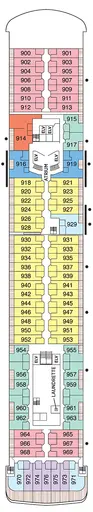 Seven Seas Voyager Deck 9