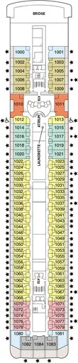Seven Seas Mariner Deck 10