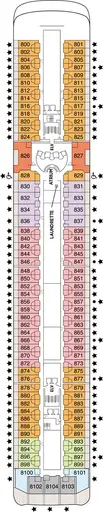 Seven Seas Mariner Deck 8