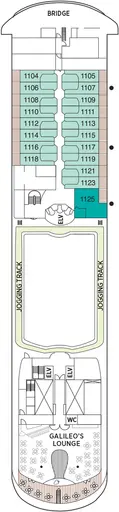 Seven Seas Navigator Deck 11