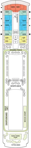 Seven Seas Explorer Deck 12