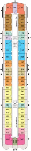 Seven Seas Explorer Deck 9
