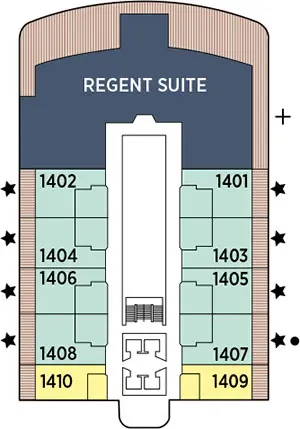 Seven Seas Grandeur Deck 14