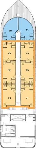 Delfin II Main Deck