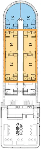 Delfin II Upper Deck