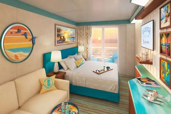 Private cruise balcony deck
