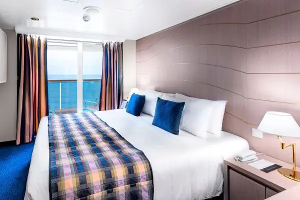 Private cruise balcony deck