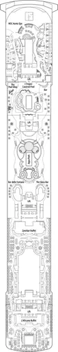 MSC Fantasia 14 - Miraggio Deck