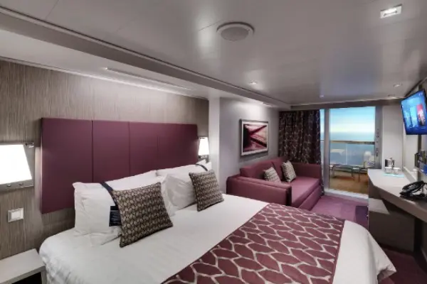 Private cruise balcony deck