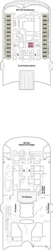 MSC World Atlantic Deck 20