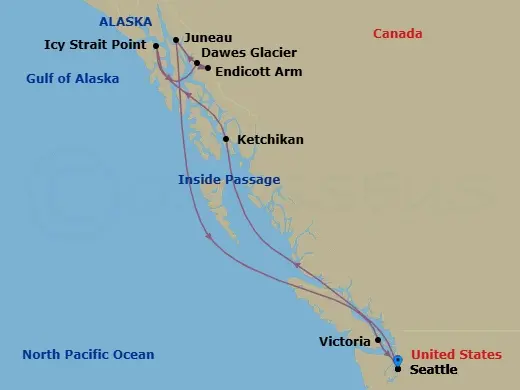 Itinerario schematic diagram