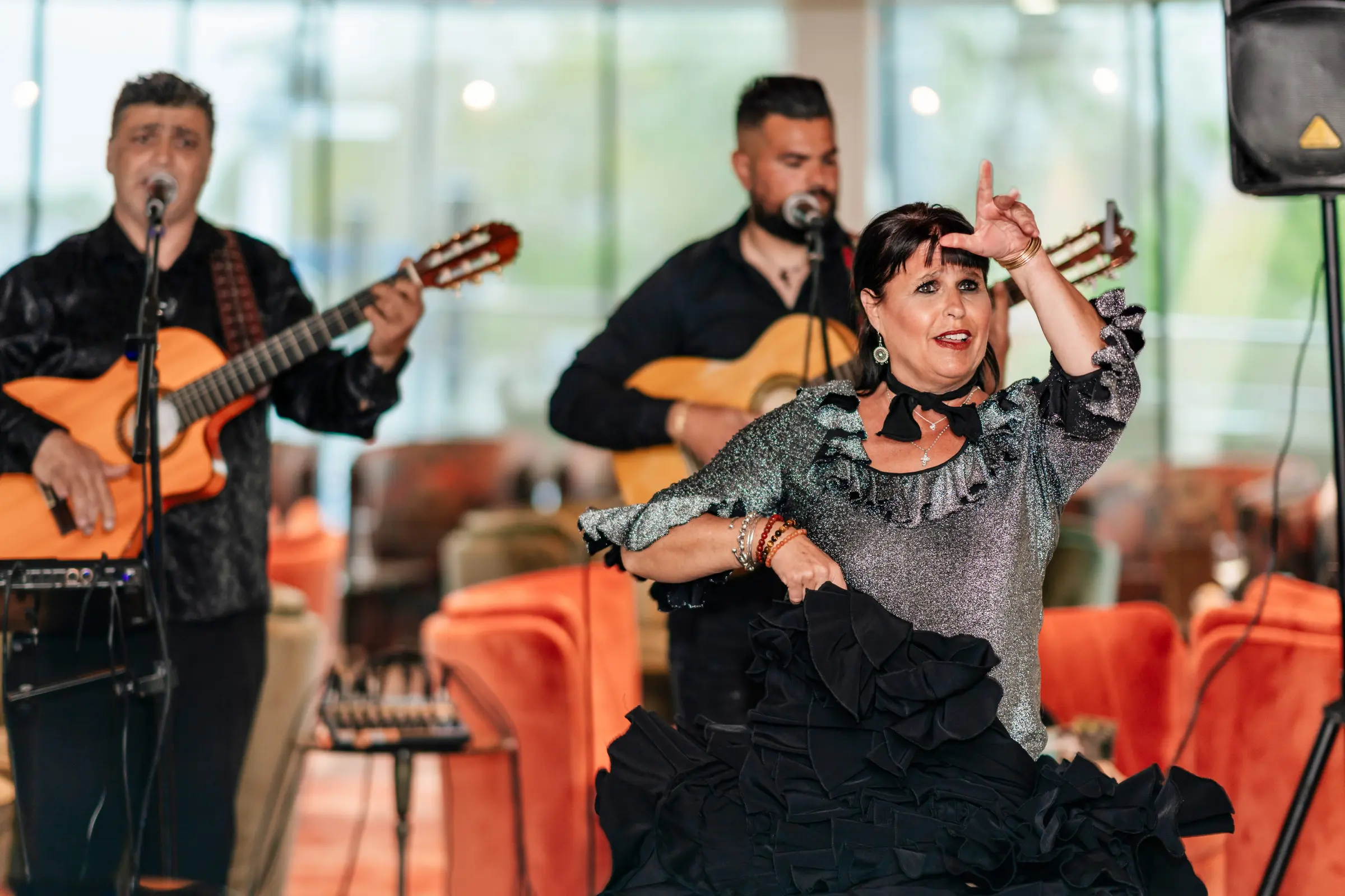 Experience local culture in the Lounge with live jazz, folk, and resident bands. Sing along, dance, or relax with a drink as the river glides by.