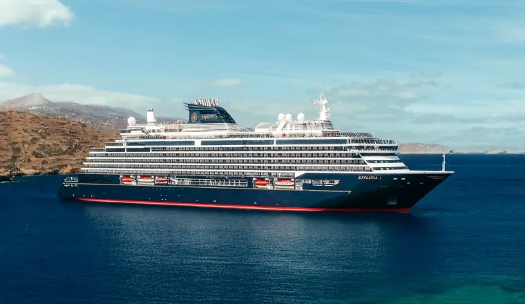 A magical cover of a Disney ship, highlighting 2026 itineraries and private island getaways.