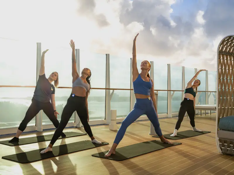 Come back new with Princess wellness. Enjoy Sun Deck yoga, the award-winning Lotus Spa, and traditional Japanese baths with ocean views.