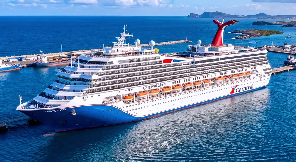 Carnival Cruise Line 2026 brand collection: a signature Fun Ship at sea featuring the BOLT roller coaster and family amenities. Choose Fun in 2026 with Carnival. Experience innovative thrills, world-class dining, and a vibrant atmosphere on our modern fleet of 'Fun Ships'.