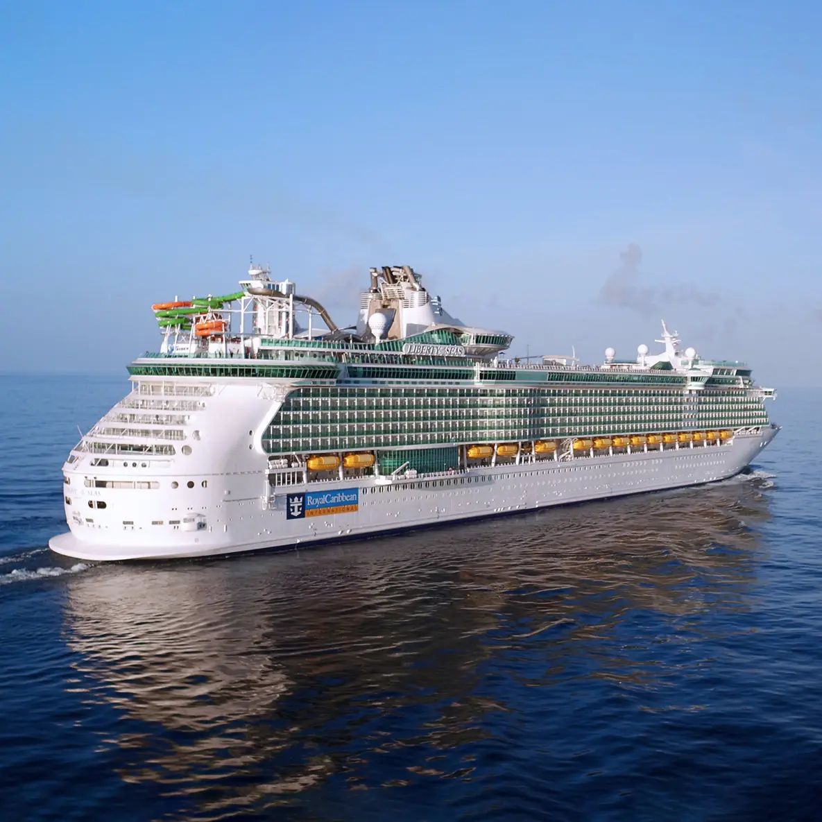 This thrill-packed ship has endless ways to fill your days between scenery scoping and whoa-worthy memory making. From the shriek inducing Tidal Wave℠, the first boomerang style slide at sea to kid favorite Splashaway Bay℠. Plus the coolest ice rink entertainment and mouthwatering meals at every turn.
