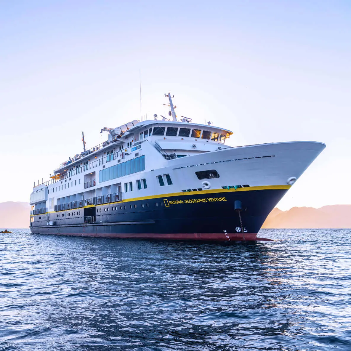 Following the build of National Geographic Quest at Nichols Brothers shipyard, her sister ship the 100-guest National Geographic Venture floated into the bay on Whidbey Island, becoming the 4th ship in the Lindblad fleet built at this storied PNW shipyard.