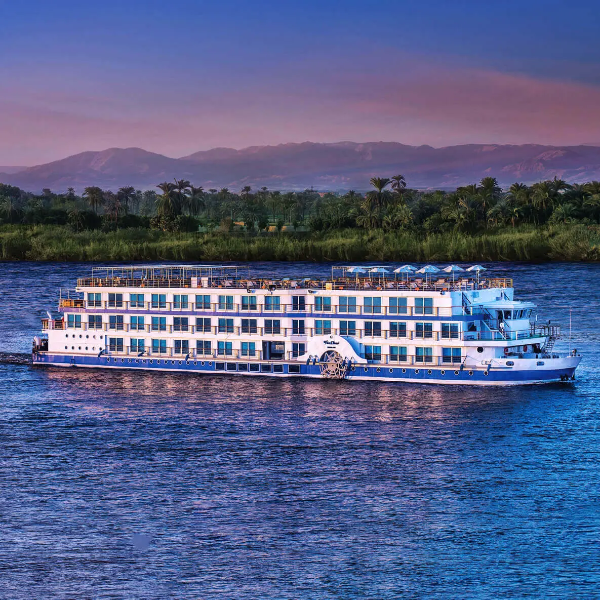 Avoyage along the Nile is the centerpiece of your journey through Egypt. There are few, if any, ships that can match the elegance, ideal size, and graciousness of the Oberoi Philae. Originally built for 100 guests, it was remodeled and reconfigured to accommodate 44 in her peerless style.
