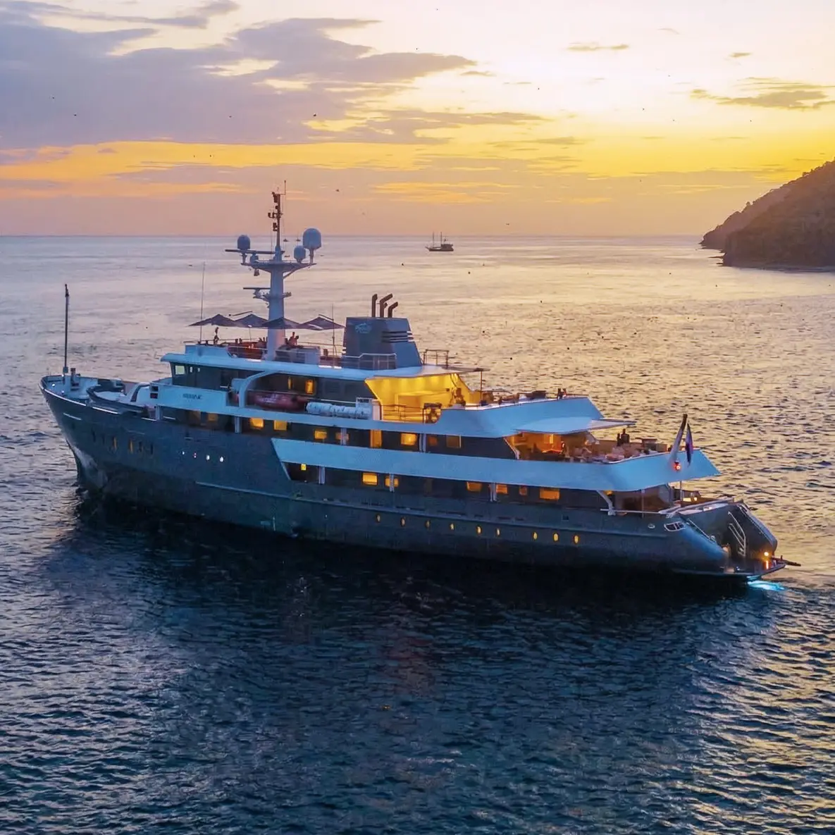 Aqua Blu is the first ever long-range ocean explorer yacht permanently based in East Indonesia. With a grand naval pedigree and the ability to cover vast distances in a short time frame, she is perfectly poised to navigate the region&rsquo;s expansive seas and provide access to some of the world&rsquo;s best dive and snorkel sites in the legendary Coral Triangle.
