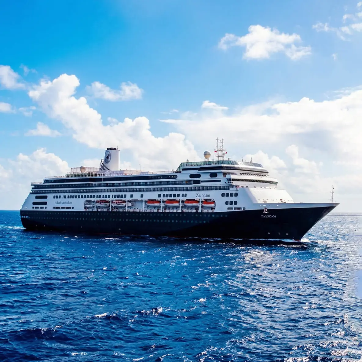 Classic nautical finishes, modern amenities, and a spectacular art collection make Zuiderdam a continued favorite and the new home for the annual Grand World Voyage. Numerous enrichment and entertainment activities keep guests going from the moment they wake on this cruise ship. When it comes to dining, everyone has options, from steak at the Pinnacle Grill to burgers and fries at Dive-In to exquisite Italian cuisine at Canaletto. Hear your favorite tunes all evening long at music clubs, such as the Rolling Stone Lounge and Billboard Onboard.