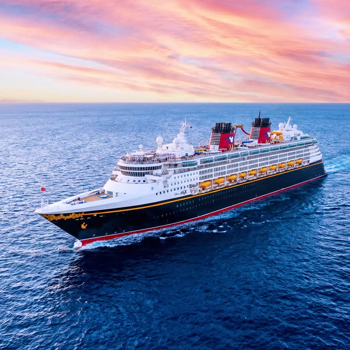 The Disney Magic combines timeless Disney charm with modern comforts, creating an unforgettable vacation experience for guests of all ages. Families can enjoy immersive dining experiences like Rapunzel&rsquo;s Royal Table and Animator&rsquo;s Palate, where Disney storytelling comes to life through music, entertainment, and themed cuisine. From thrilling attractions such as AquaDunk and AquaLab to Broadway-style productions including Tangled: The Musical, every day onboard is filled with excitement and adventure. Adults can unwind in elegant spaces like Soul Cat Lounge, Palo, and Senses Spa &amp; Salon, while children enjoy imaginative youth clubs inspired by Marvel, Toy Story, and Disney Princesses. Spacious staterooms, world-class entertainment, and exceptional Disney service make the Disney Magic a perfect blend of relaxation, fun, and enchantment at sea.
