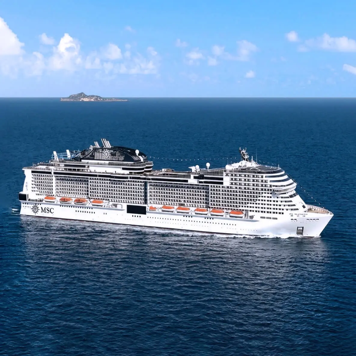 MSC Virtuosa's namesake comes from the word virtuoso, meaning someone highly skilled in any field of activity, and so MSC Virtuosa was named to pay homage to the skill and expertise of the MSC Cruises architects and shipyard partners at Les Chantiers de l'Atlantique who designed and built this innovative class of ships. This new cruise ship is one of the two largest in MSC Cruises' fleet, along with her sister ship MSC Grandiosa, boasting an impressive array of guest features all coming together in perfect harmony to deliver the ultimate cruise vacation experience.