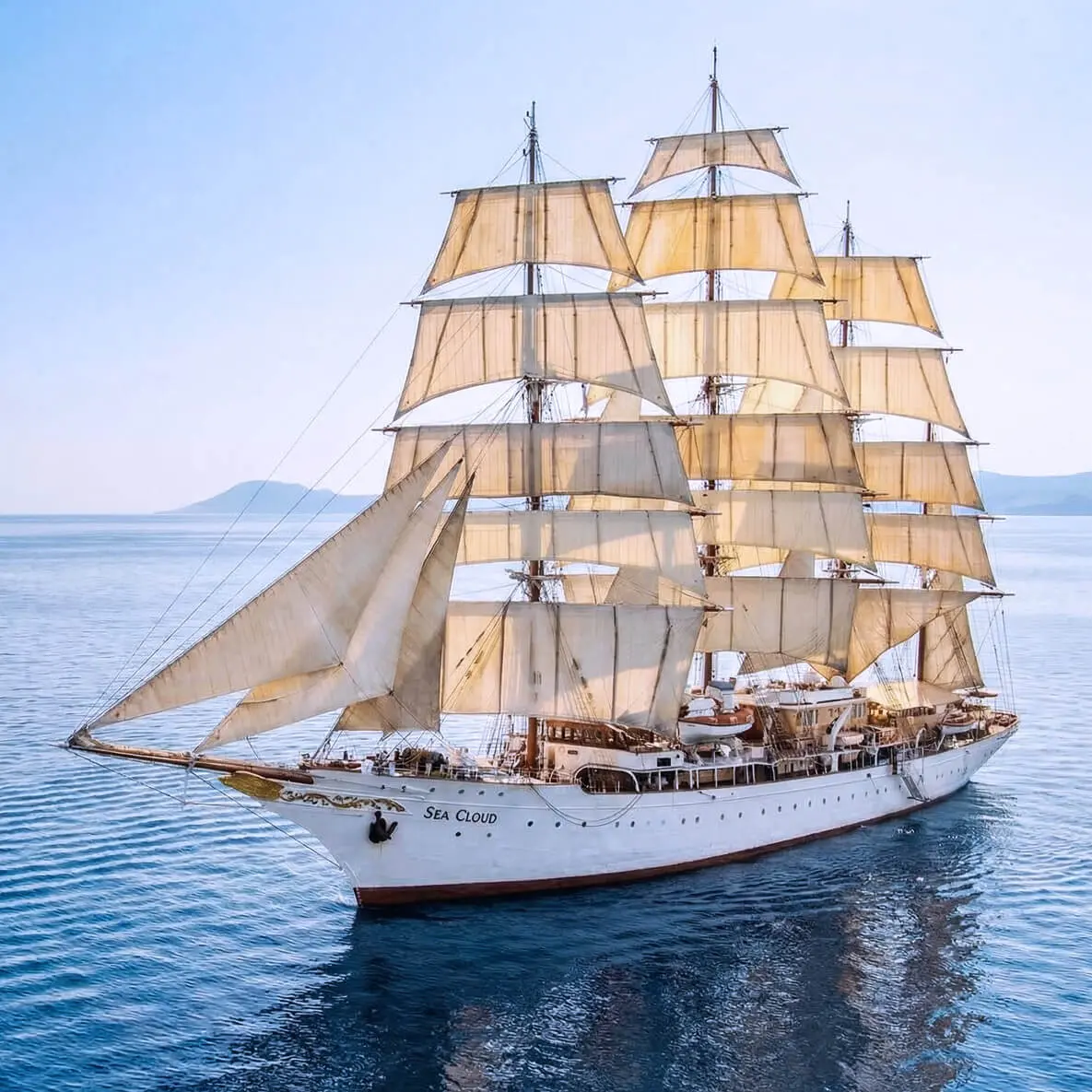 Traveling aboard Sea Cloud, a historic four-masted barque, is an overall multisensory experience of the rarest kind&mdash;and this is true wherever you choose to explore. Sea Cloud in the Caribbean is idyllic because little competes with the sensual pleasure of the balmy air and the constant trade winds that invite everyone out on deck.