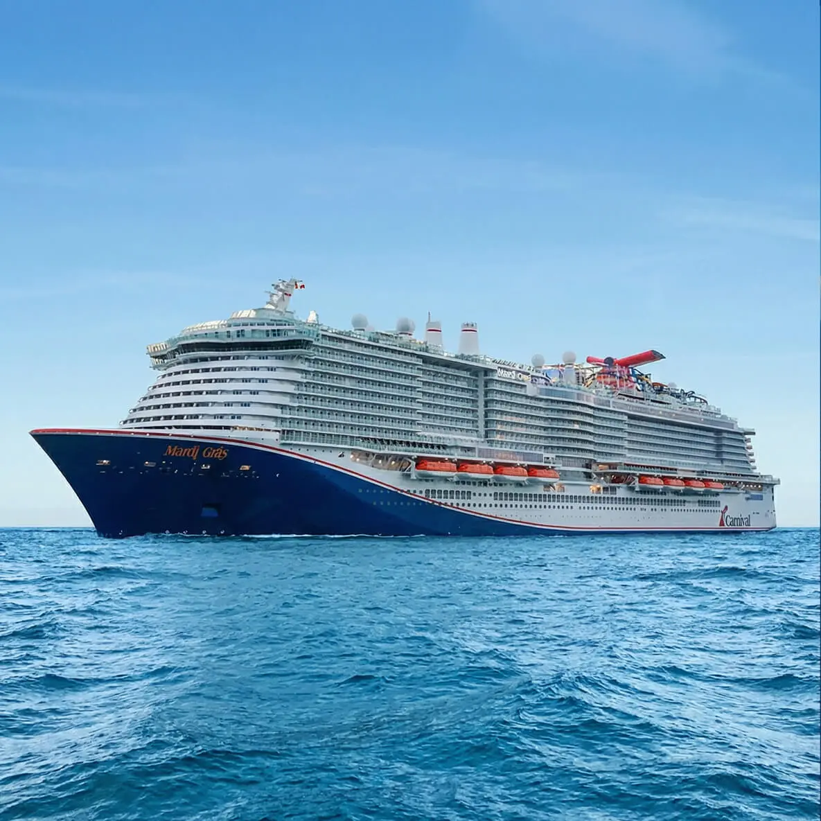 When Carnival launched their first ship, 1972's TSS Mardi Gras, they made cruising a lot less stuffy, a bit less fancy, the kind of fun everybody could enjoy. Nobody expected this ship to change the cruise world, but... here they are! So here&rsquo;s a brand-new ship with a familiar name. With this Mardi Gras&reg; they aren't just paying homage to their first ship &mdash; in cruising circles this name suggests innovation, signals the start of something big. Oh, and this Mardi Gras still shouts &ldquo;fun!&rdquo; at the top of its lungs. This ship introduces Zones &mdash; six themed areas packed with brand-new experiences for eating, drinking and spectacularly getting down to fun. There's BOLT&reg;, the first-ever rollercoaster at sea, Emeril's Bistro 1396&trade; from yes-that-Emeril, Family Feud&trade; Live for everybody... plus incredible new bars like The Brass Magnolia and Fortune Teller. Everybody can enjoy Mardi Gras, sailing now. Come on down!