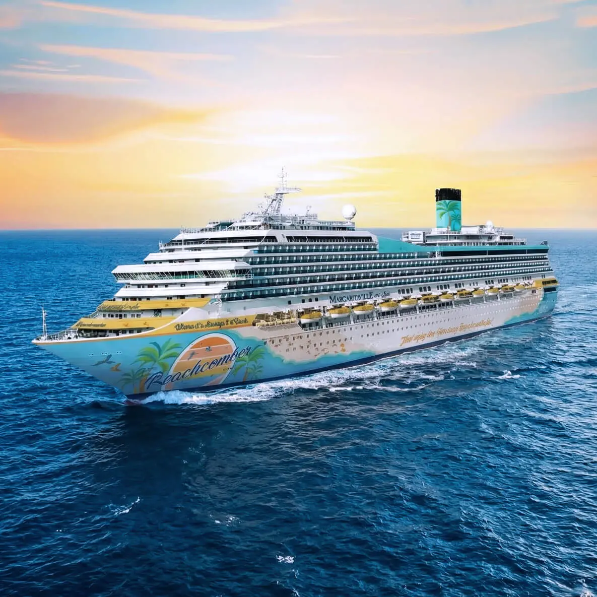 The Margaritaville at Sea Beachcomber is your new ticket to paradise, launching early 2027 from PortMiami. Set out on longer Caribbean escapes with more port of indecision than ever before, on the newest and latest flagship from Margaritaville at Sea. Featuring more than 15 completely new experiences, original live shows and endless entertainment, Beachcomber is built for big fun and easy relaxation, all in one unforgettable cruise.
