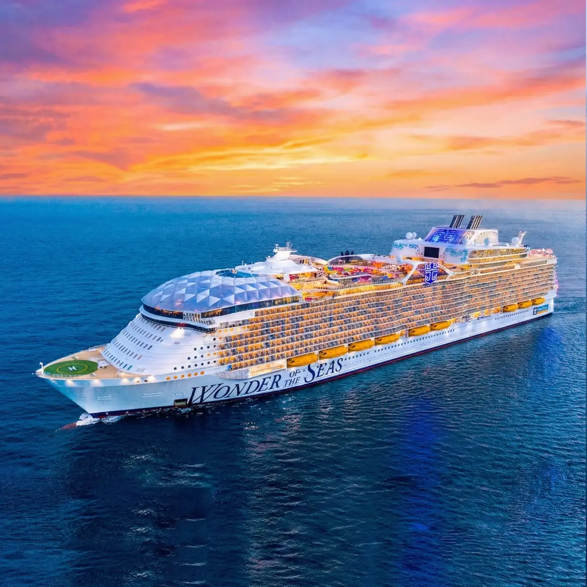Wonder of the Seas℠ is more than just another attraction. It&rsquo;s Orlando&rsquo;s best new family vacation &mdash; sailing from Cape Canaveral. Everything is a big deal on the boldest and biggest ship in the world, Wonder of the Seas℠. This is a larger-than-life, island-hopping adventure with epic thrills for all ages. Kids can revel in next-level playtime. Adrenaline chasers meet their match at Ultimate Abyss℠. And everyone savors delicious dining options from homespun Southern classics with a twist to rustic Italian favorites. Get ready to launch from the Space Coast to our private island, Perfect Day at Coco Cay and discover the eastern and western shores of the Caribbean. Only on Royal Caribbean&reg;.