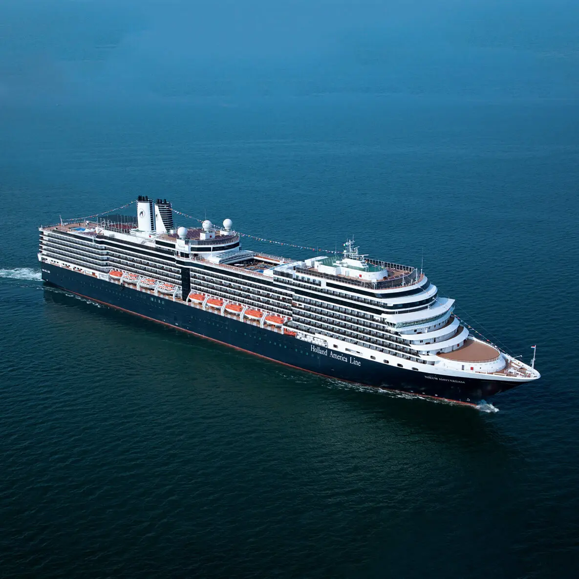 The second of the Signature-class ships, ms Nieuw Amsterdam celebrates historic New York City, once called Nieuw Amsterdam, with its inspired design and an art collection valued at more than $3 million. While on board enjoy cooking classes and hands-on workshops from America&rsquo;s Test Kitchen. Hone your video-editing skills at a Digital Workshop powered by Windows&reg;. Dine in your choice of specialty restaurants. Or rejuvenate in the Greenhouse Spa &amp; Salon.