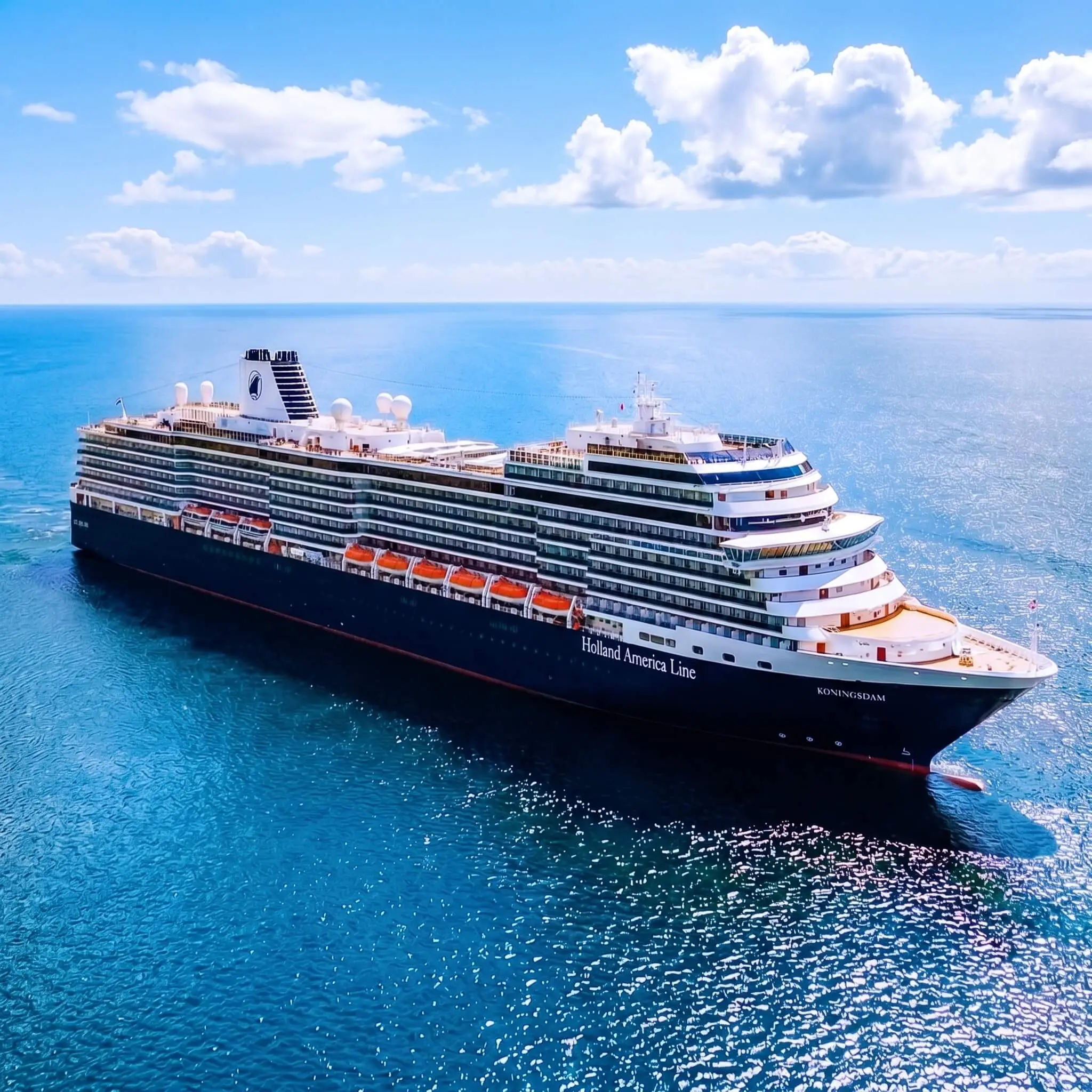 If complete bliss is the destination, Koningsdam cruise ship is the journey. Fluid lines, light-filled spaces, and a blend of 21st century elegance and nautical tradition dazzles at every turn. The ship abounds with innovative dining and entertainment options. Head to B.B. King’s Blues Club for Memphis R&B, take in visually stunning entertainment at World Stage, or revisit classic hits at Billboard Onboard. There’s much to see and do on Koningsdam, the first of the cruise ships in Holland America Line’s Pinnacle class.