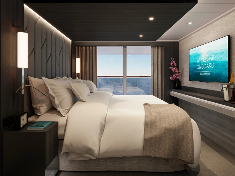 Explora III: Su Suite Privada con Terraza al Mar