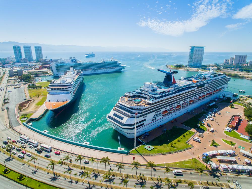 Cruise Ships in Puerto Vallarta, Mexico