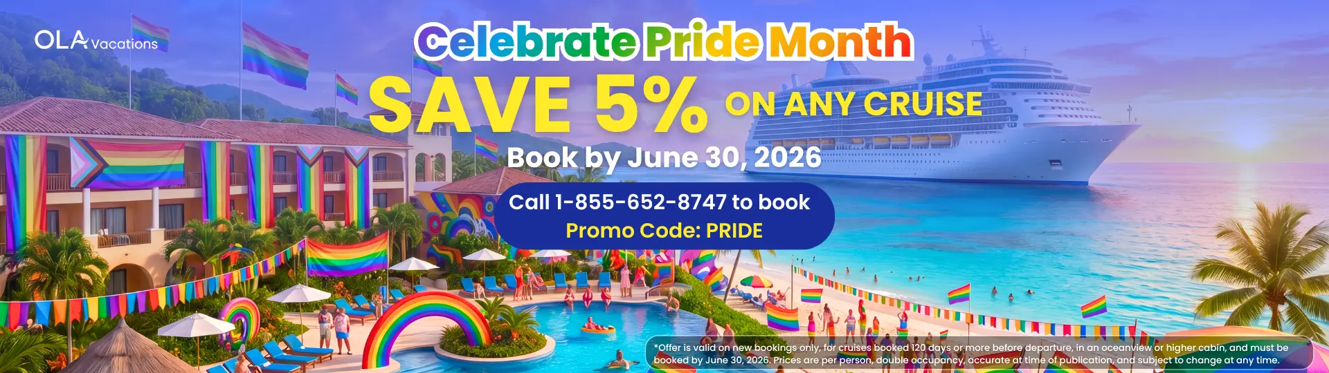 Celebrate Pride Month with 5% Savings! image
