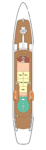 Le Ponant Antigua Deck