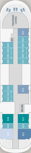 Le Champlain Deck 6