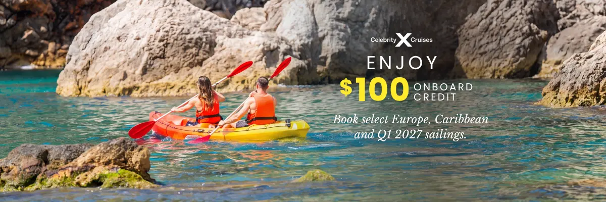 $100 Onboard Credit on Select Sailings