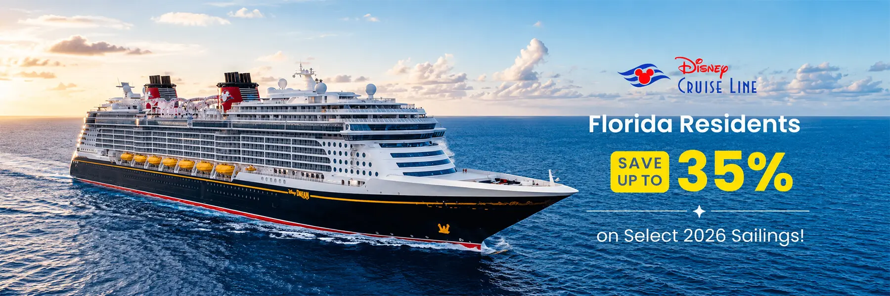 Florida Residents Save Up to 35% on Select 2026 Sailings!